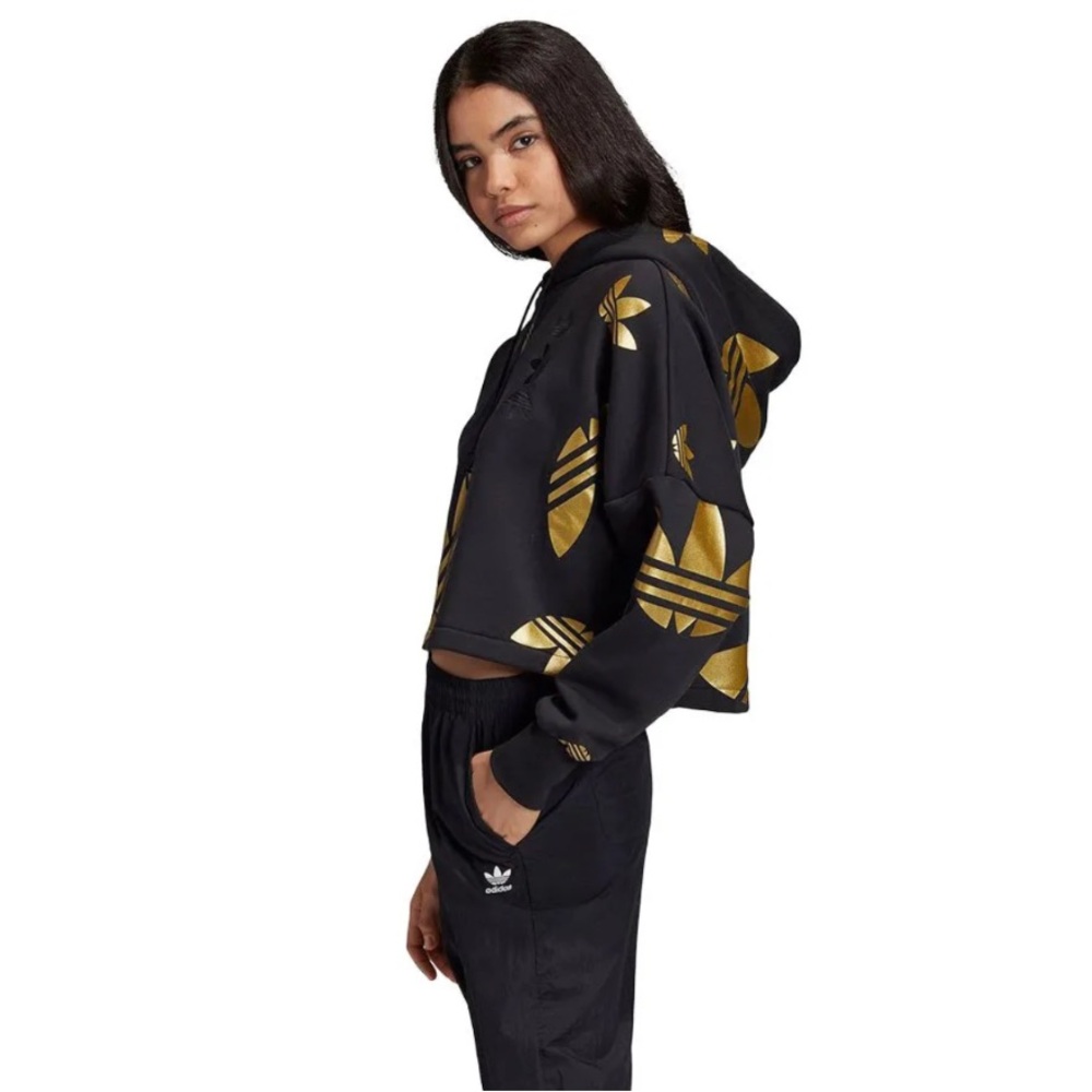 adidas sweatshirt | xs gold logo - Picture 2 of 15
